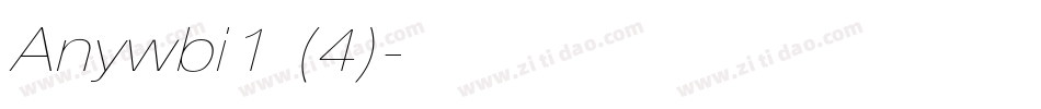 Anywbi1 (4)字体转换